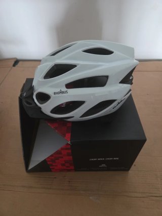 Casco de Bicicleta Blanco Rhombus