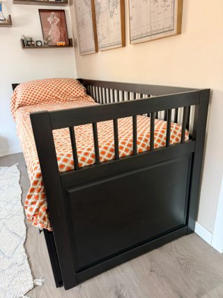 Cama Nido Ikea Hemnes Negra