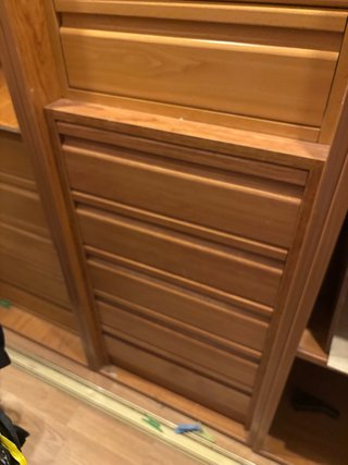 Cajonera de madera