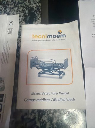 Cama articulada eléctrica con mando