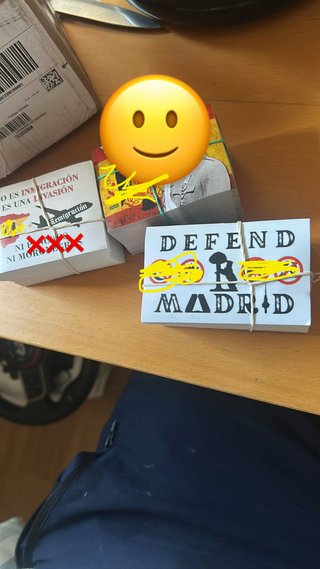 Pegatinas Políticas Defend Madrid