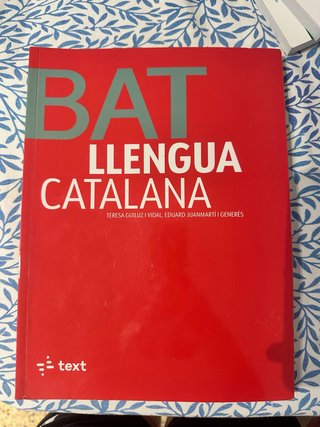 Llengua catalana. Batxillerat