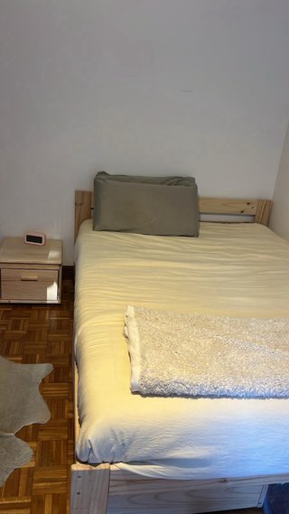 Somier madera pino LUFE con cajón