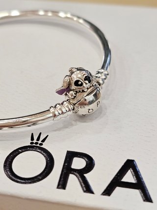 Pulsera Pandora Stitch Disney 17cm + Caja