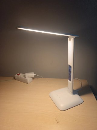 Lámpara Escritorio LED Táctil Blanca