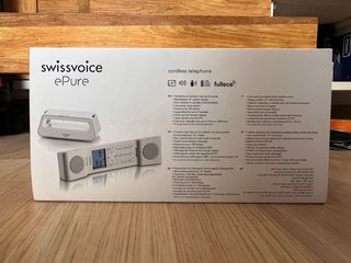 Teléfono Swissvoice ePure Inalámbrico Blanco