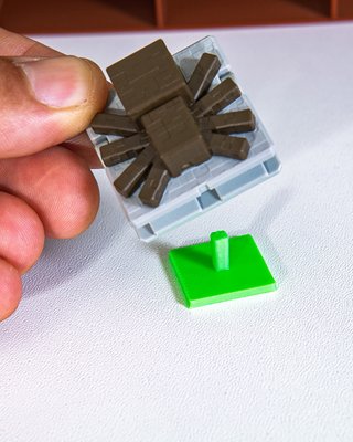 Expositor Minecraft Kinder Joy