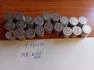 1 Peseta Juan Carlos I Plateada