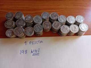 1 Peseta Juan Carlos I Plateada