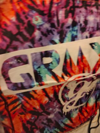 Bolsa de cordón Grimey GRMY tie dye multicolor
