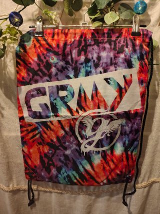 Bolsa de cordón Grimey GRMY tie dye multicolor