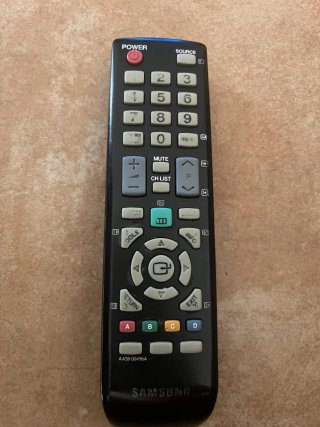 Televisión Samsung 50 Negra