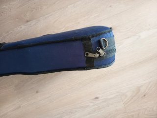 Funda de violín azul