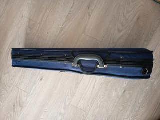 Funda de violín azul