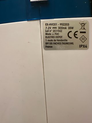 Aspiradora de mano EXCELINE EX-HVC01