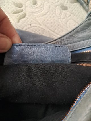 Bolso Balenciaga Gris, azul.