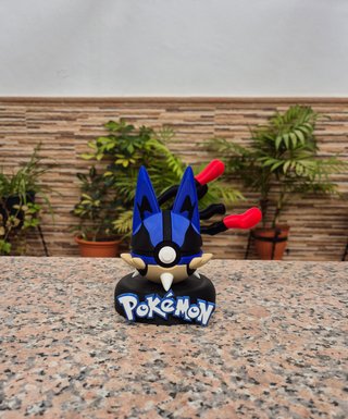 Pokeball Mega Lucario 3D