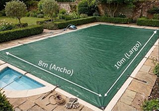 Lona Protectora 8x10M Impermeable Reforzada