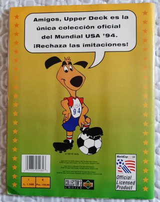 Álbum Mundial USA 1994 Upper Deck