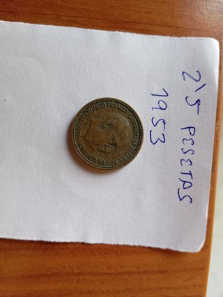 2,5 Pesetas 1953