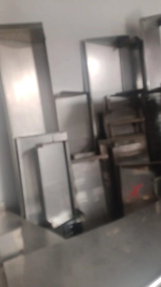 Estanterías de balda en acero inoxidable