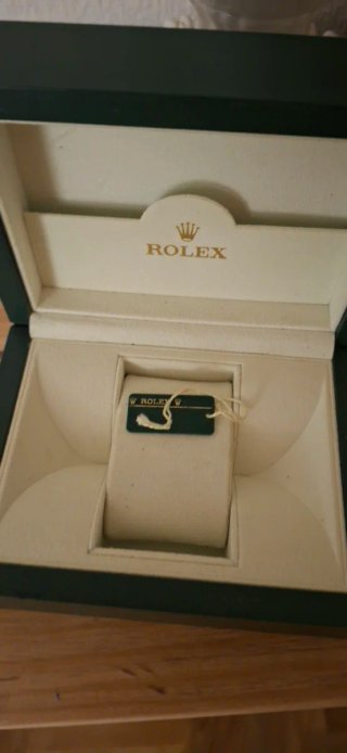 Caja Rolex Verde con documentación