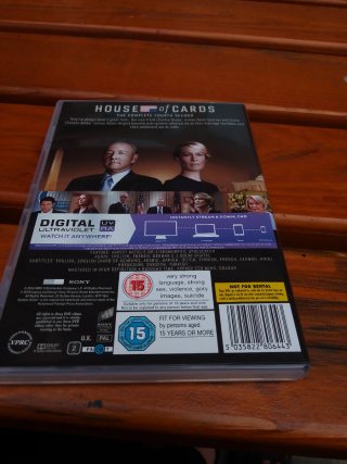 House of Cards Temporadas 2-5 DVD