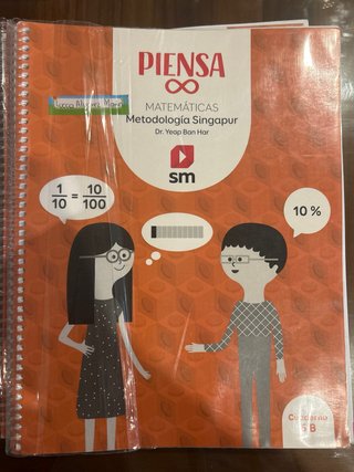 Libro texto 6 primaria matemáticas piensa infinito