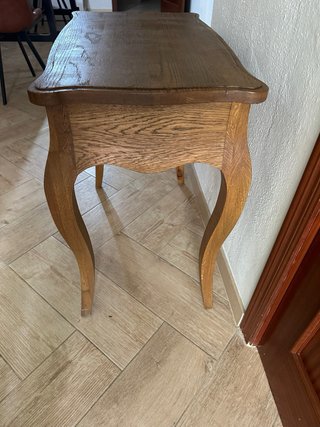 Mesa de entrada de madera