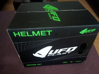 Casco de moto UFO  nuevo talla L