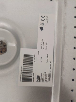 Encimera de gas Beko negra