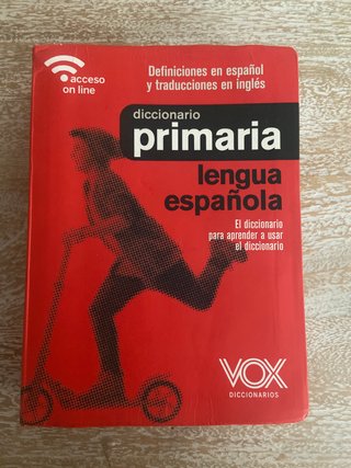 Diccionario Primaria, lengua española
