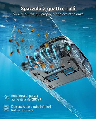 Robot Piscina WYBOT OS600 Senza Fili