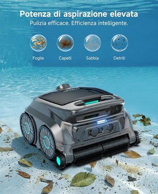 Robot Piscina WYBOT OS600 Senza Fili