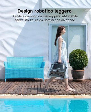 Robot Piscina WYBOT OS600 Senza Fili