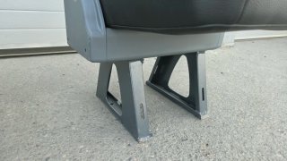 Asiento individual furgoneta con cinturón