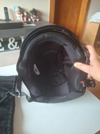 Casco Negro para Patinete