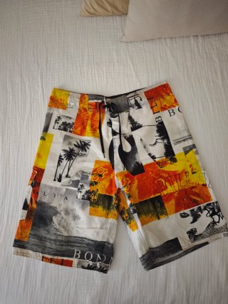 Bermudas estampadas hombre