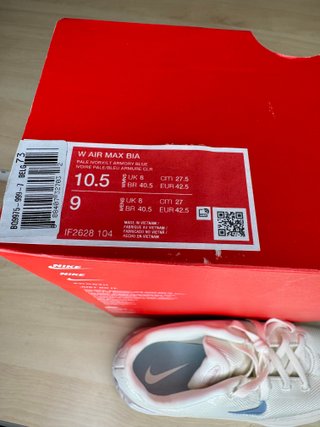 Nike Air Max Donna Beige Rosa 42.5