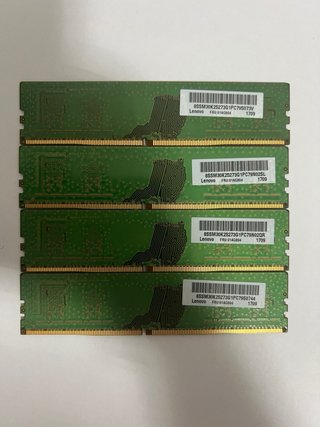 kit ram ddr4 16gb (4x4gb) samsung 2400mhz desktop