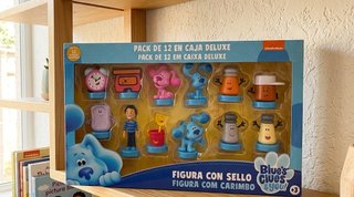 Bizak Blue y Tú: Pack Deluxe 12 Figuras con Sello