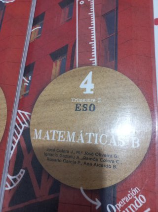 Matematicas 4 ESO Anaya