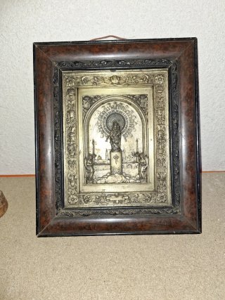 Cuadro Virgen del Pilar Años 70