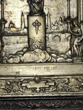 Cuadro Virgen del Pilar Años 70