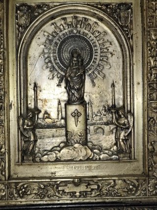 Cuadro Virgen del Pilar Años 70