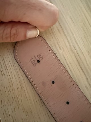 Cintura Gucci Marrone Originale con Fibbia GG