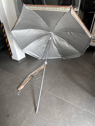 Sombrilla playa 220 cm rayas