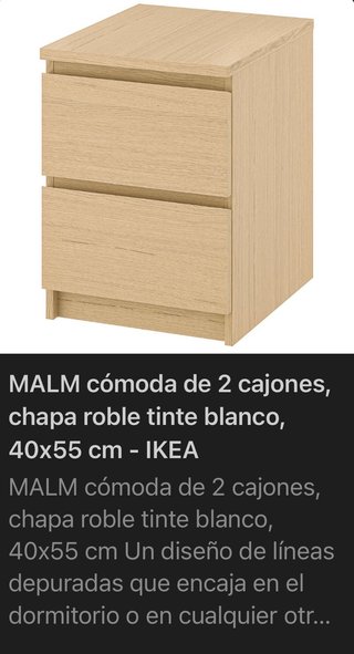 Muebles dormitorio