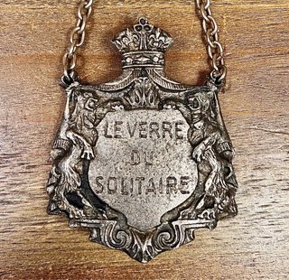 Lote de 4 placas francesas de licorera c. 1920