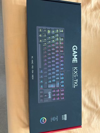 Pack Teclado y Ratón GAME RGB Gaming